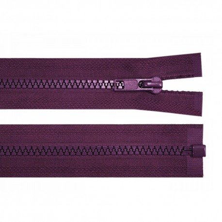 Delrinzipper teilbar 80cm - 5 St.