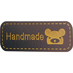 Label "Handmade" With Koala - 10 pcs.
