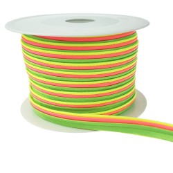 Paspel dreifarbig neon - 25m