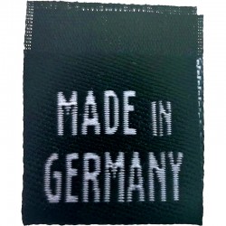 Stofflabel mit "MADE IN GERMANY" - 20 St.