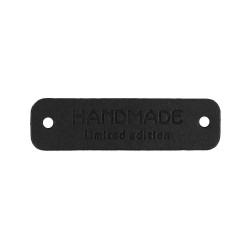 Label "HANDMADE Limited Edition" glatt - 10 St.