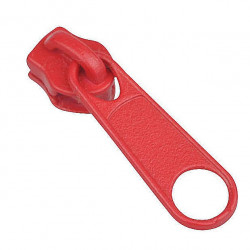Nonlock-Schieber schwarz oder rot für Spiralzipper #5 - 50St.
