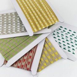 Webbänder aus kbA-Baumwolle - 10m