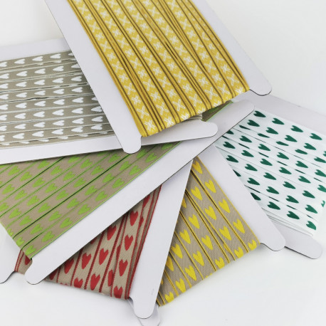 Webbänder aus kbA-Baumwolle - 10m