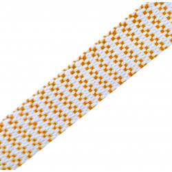 Cotton Tape (partly recycled) Chevron 40mm - 12m