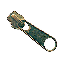 Metallic-Schieber für Spiralzipper #3 - 50St.