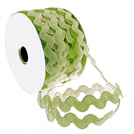 Zackenlitze uni 12mm - 25m
