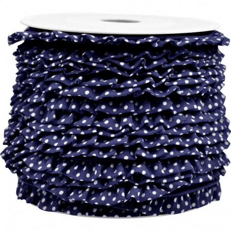 Volantband gemustert