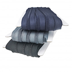 Spiralzipper #5 - 3x10m + 3x 20 Schieber