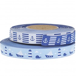 "Maritim" Webband - 15m