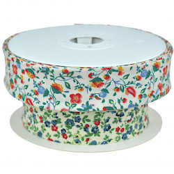 2 Blumenschrägbänder 30mm - 40m