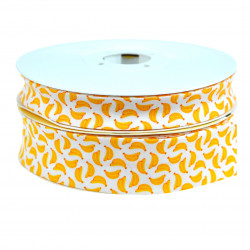 2 Schrägbänder mit Obstmotiv 20mm und 30mm - 2x 25m