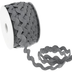 Zackenlitze gestreift 12mm - 25m