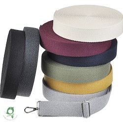 Cotton Belt (partly recycled) 40mm - 12m