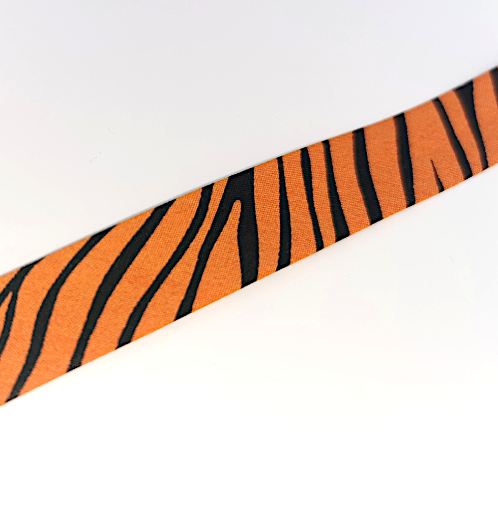 25m - 0001 Tigerstreifen orange/schwarz