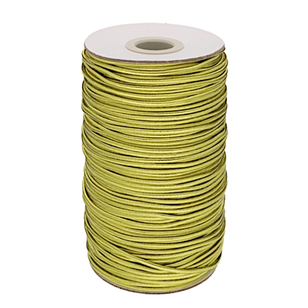 100m - 0003 Metallic Lurex hellgold 1,5mm Diameter