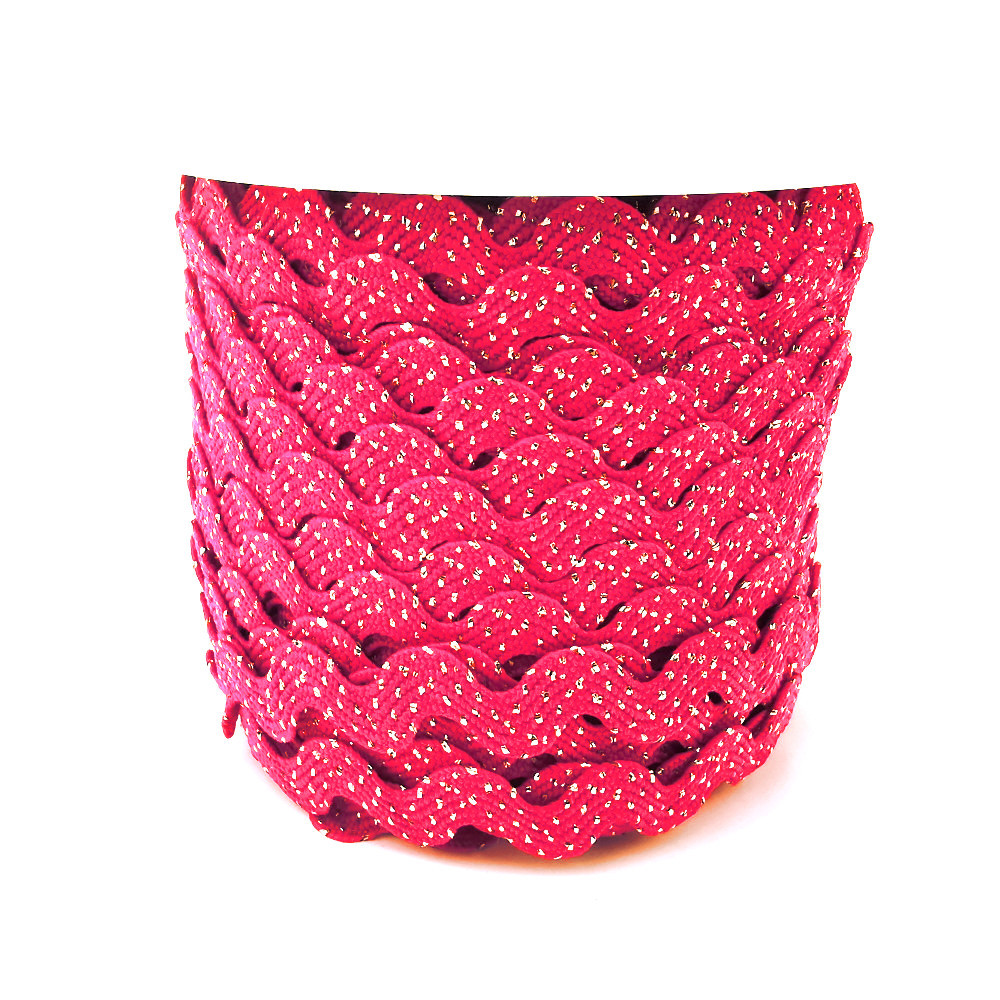 25m - 1145 Dots gold/pink