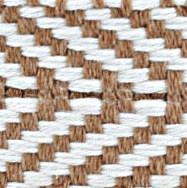12m - 5573 CHEVRON biberbraun/natur