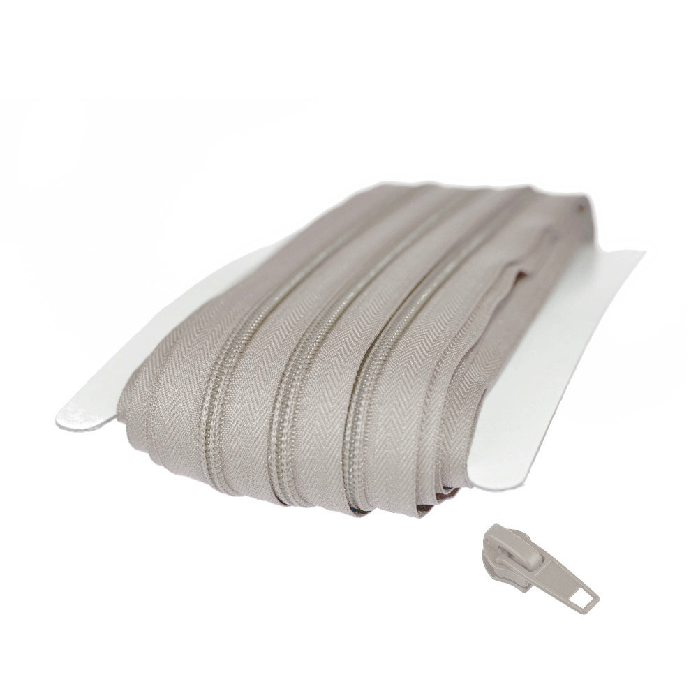 0032 (smoke) beige - Einzelset: 12m + 25 Schieber